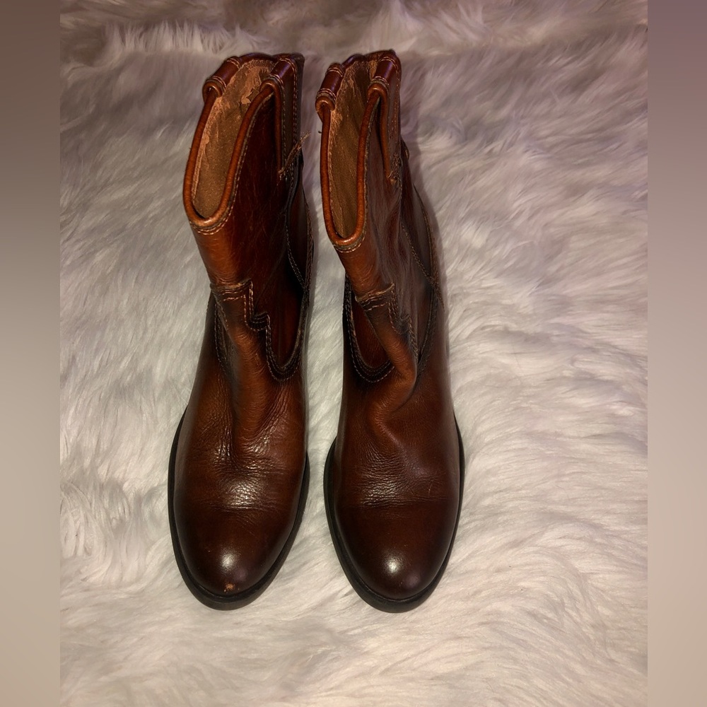 Lucky Brand Ellena Western boots As Is pre loved 8.5M